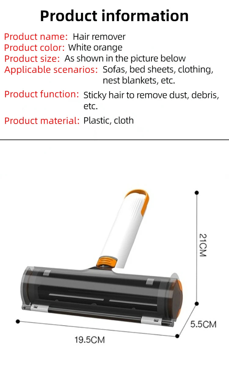 Washable & Portable Pet Hair Remover