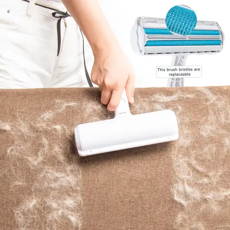 Premium Pet Hair Remover Roller – Reusable Self-Cleaning Fur & Lint Removal Tool