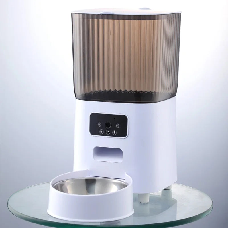 5L Smart Automatic Pet Feeder – WiFi Control & HD Camera Food Dispenser