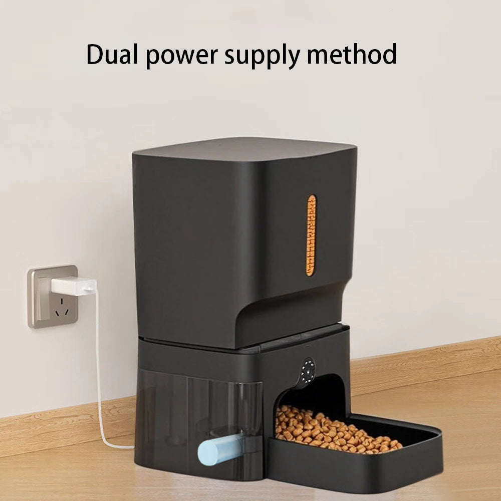 7L Smart Automatic Pet Feeder with Camera – Large Capacity WiFi Food Dispenser for Cats & Dogs