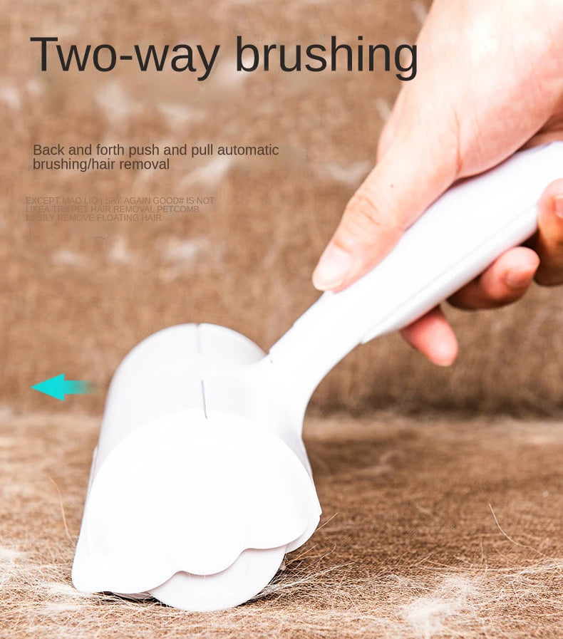 Premium Pet Hair Remover Roller – Reusable Self-Cleaning Fur & Lint Removal Tool