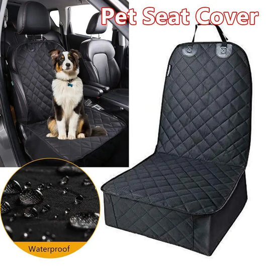 Dog Car Front Seat Cover – Waterproof & Non-Slip Protector for Car Travel