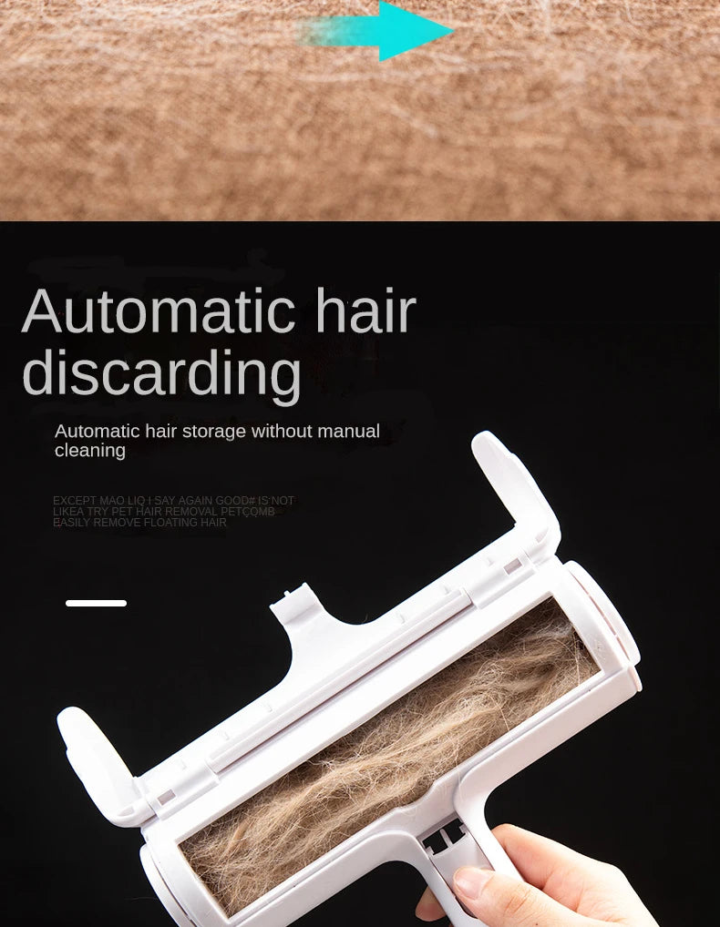 Premium Pet Hair Remover Roller – Reusable Self-Cleaning Fur & Lint Removal Tool