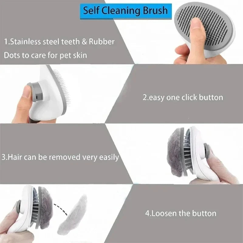 Premium Self-Cleaning Pet Hair Remover Roller